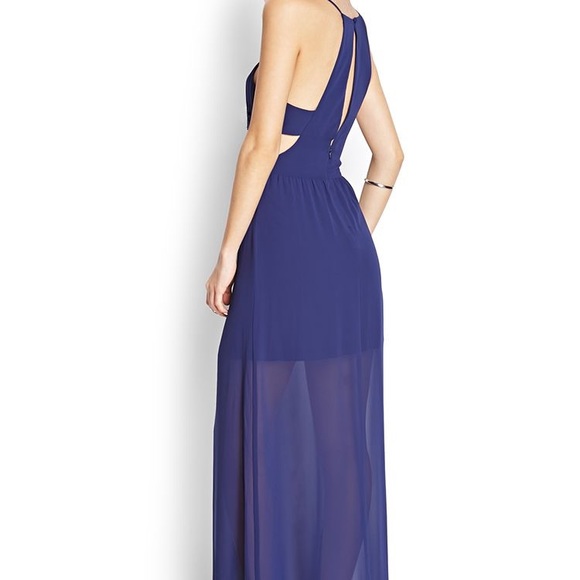 Forever 21 Sleek Cutout Maxi Dress - Picture 6 of 9